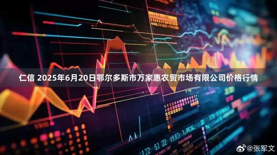 仁信 2025年6月20日鄂尔多斯市万家惠农贸市场有限公司价格行情