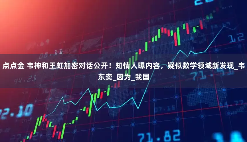 点点金 韦神和王虹加密对话公开！知情人曝内容，疑似数学领域新发现_韦东奕_因为_我国
