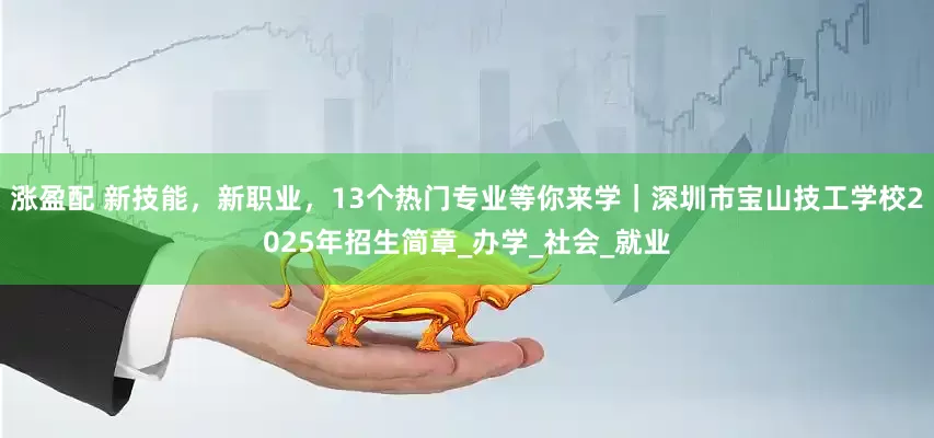 涨盈配 新技能，新职业，13个热门专业等你来学｜深圳市宝山技工学校2025年招生简章_办学_社会_就业