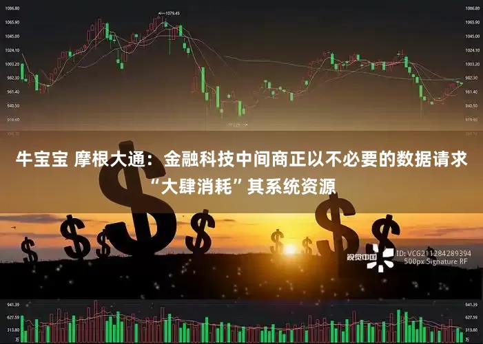 牛宝宝 摩根大通：金融科技中间商正以不必要的数据请求“大肆消耗”其系统资源