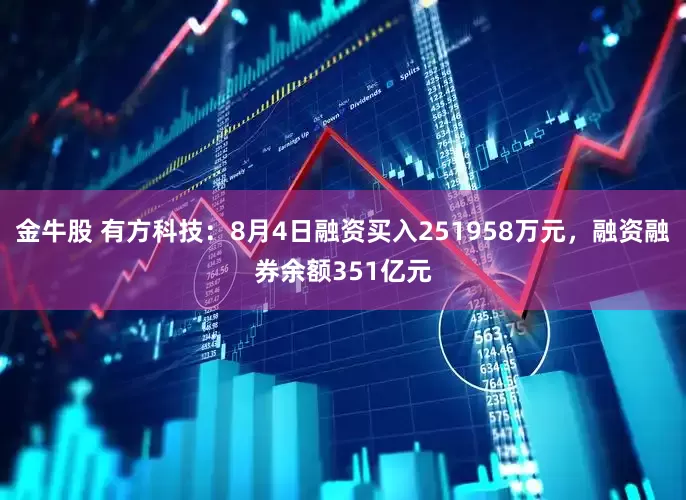金牛股 有方科技：8月4日融资买入251958万元，融资融券余额351亿元